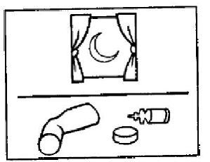 Allow mouthpiece to air dry - Illustration