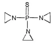 TEPYLUTE (thiotepa) Structural Formula Illustration