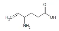 VIGPODER (vigabatrin) Structural Formula Illustration